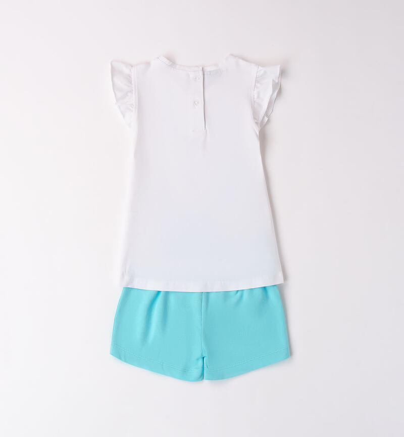 Girl's summer outfit  BIANCO-0113