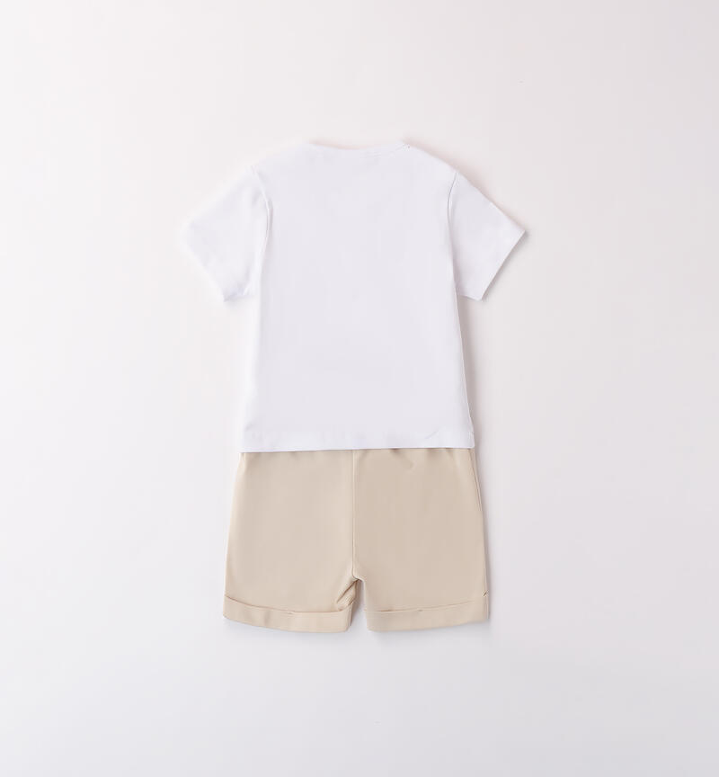 Completo neonato unisex BIANCO-0113