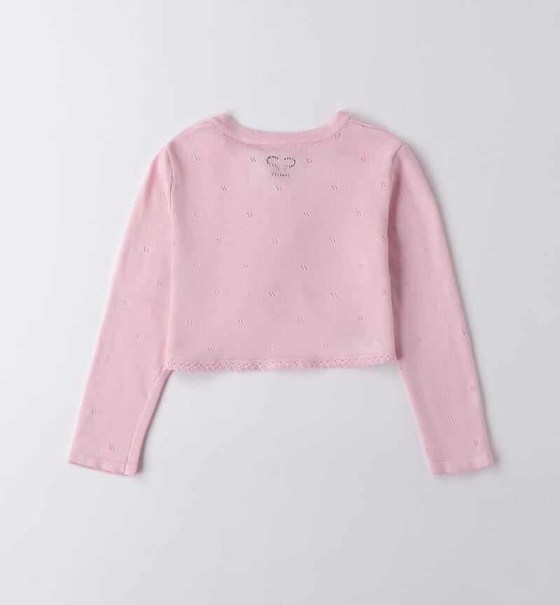 Girl's elegant sweatshirt ROSA-2762