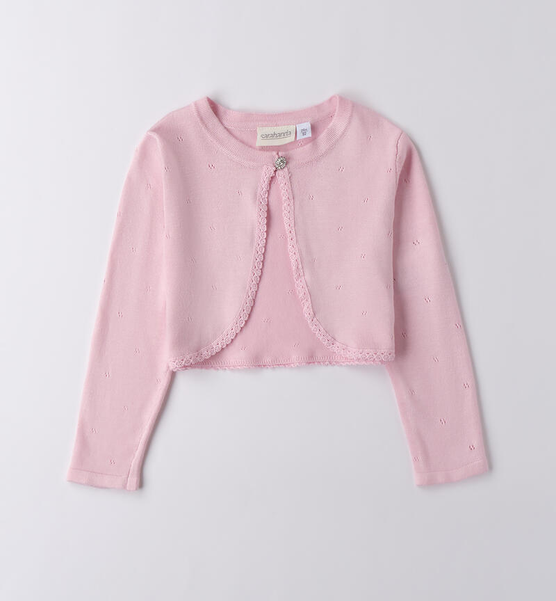 Girl's elegant sweatshirt ROSA-2762