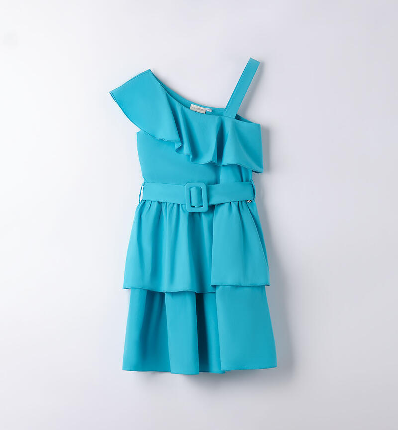 Girls' elegant dress DEEP SKY-4415