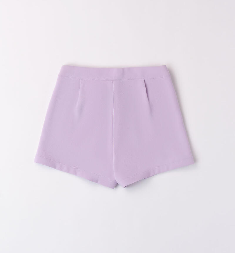 Girls' elegant shorts LILLA-3412