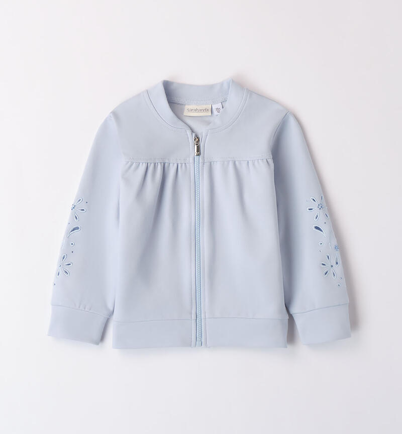 Girls' zip-up sweatshirt CELESTE-3613