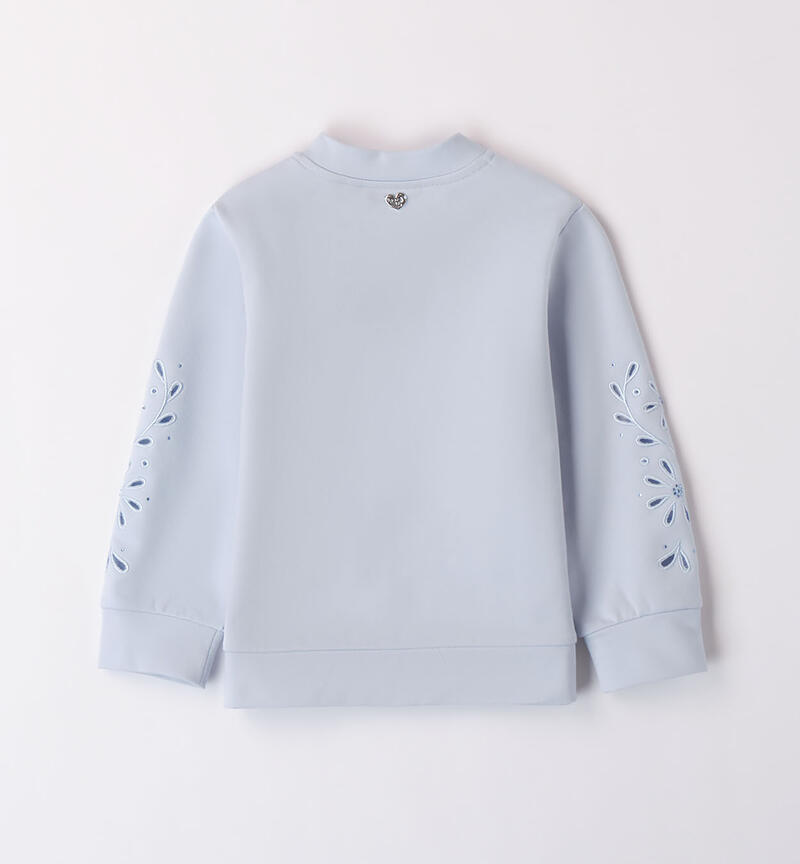 Girls' zip-up sweatshirt CELESTE-3613