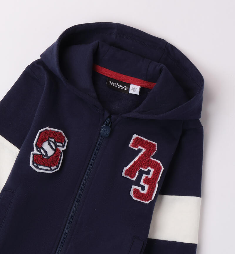 100% cotton sweatshirt for boys NAVY-3854