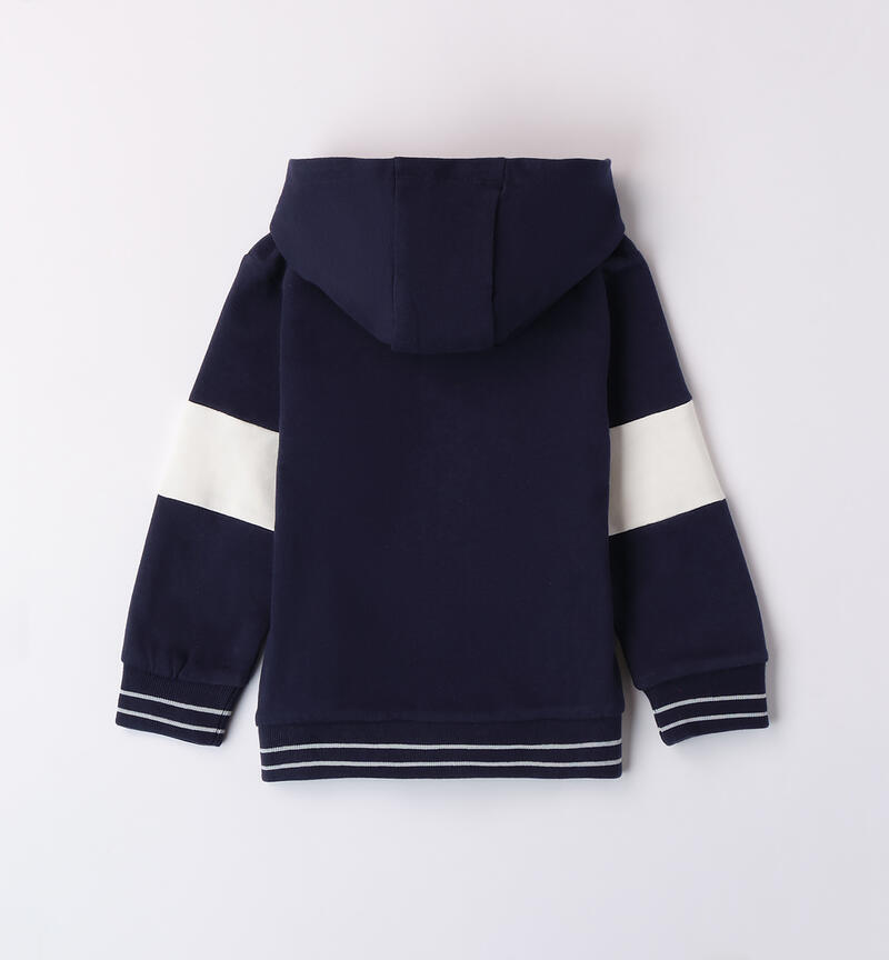 Felpa bambino 100% cotone NAVY-3854