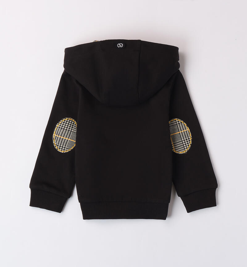 100% cotton sweatshirt for boys NERO-0658