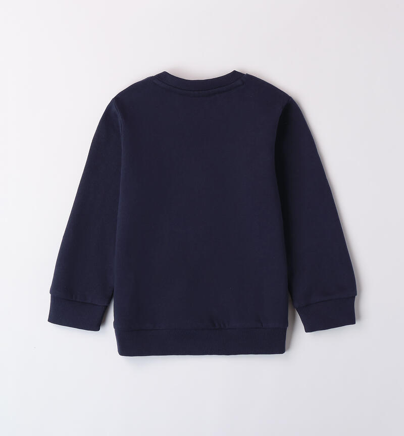 Sweatshirt with scooter for boys NAVY-3854