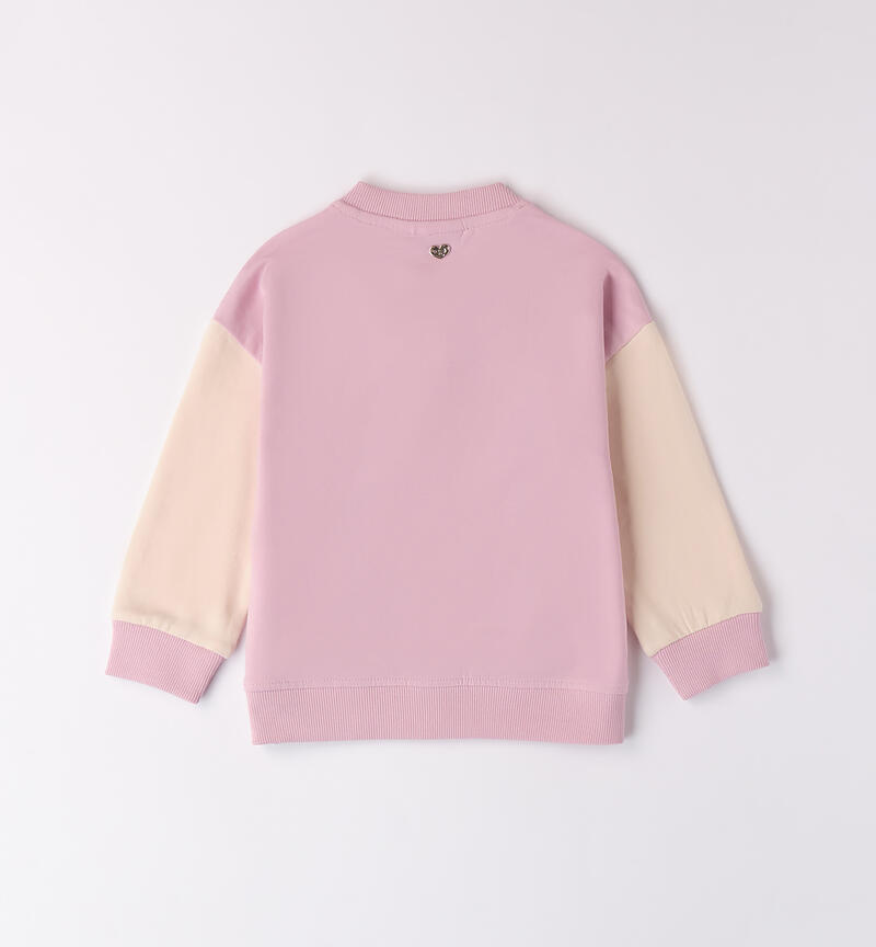 Bomber sweatshirt for girls MALVA-3016