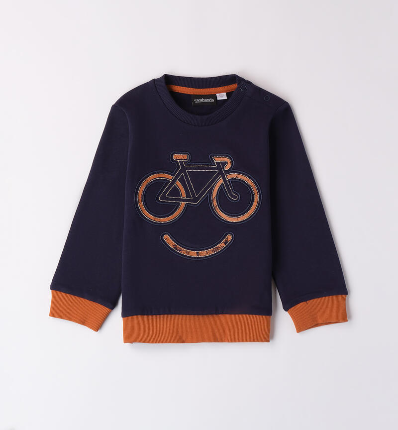 Sarabanda sweatshirt for boys NAVY-3854