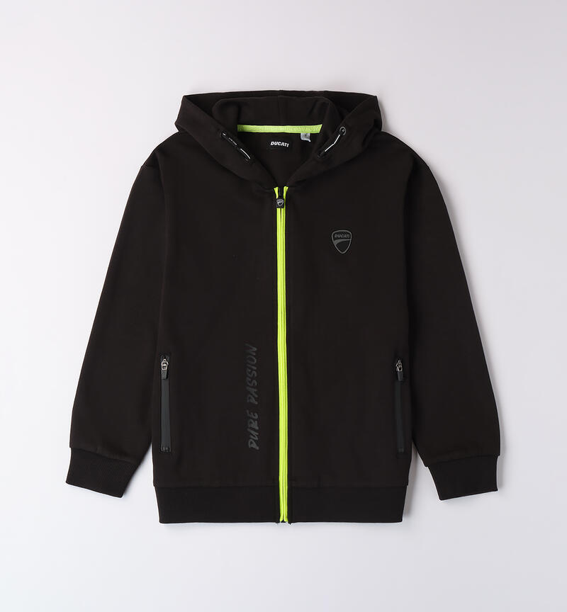 Ducati Zip-up Sweatshirt NERO-0658