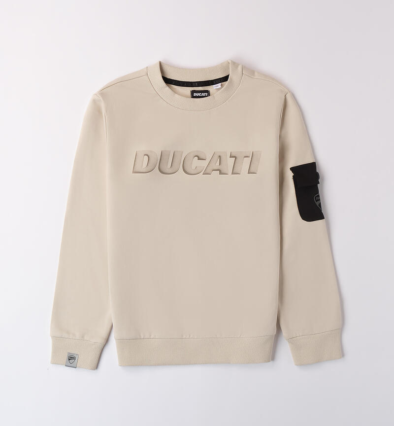 Ducati Sweatshirt for Child BEIGE-0421