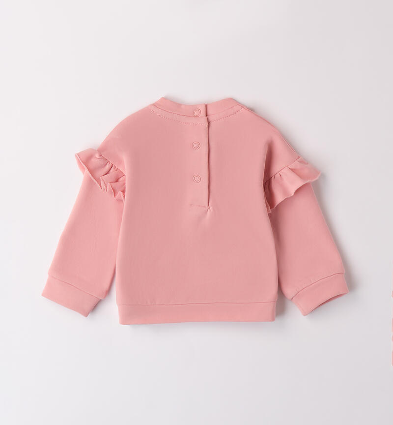 Sweatshirt for baby girl ROSA-2524