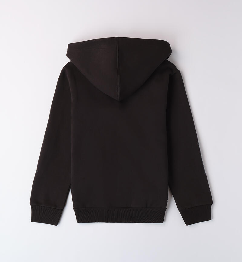 Zip-up sweatshirt for boys NERO-0658