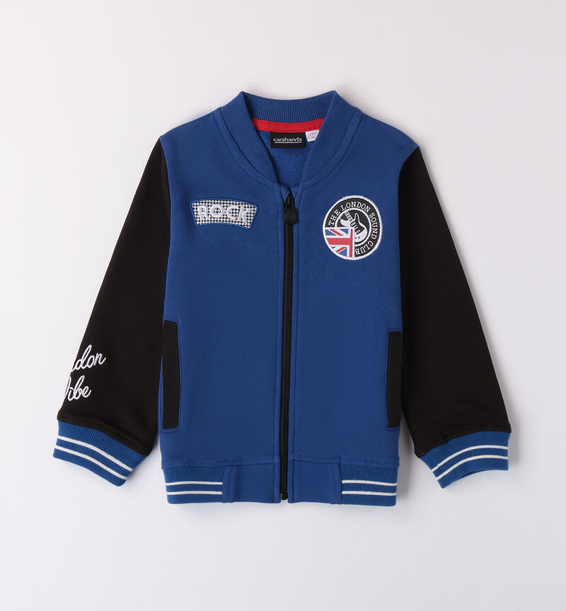 Giacca bomber bambino BLU-3766