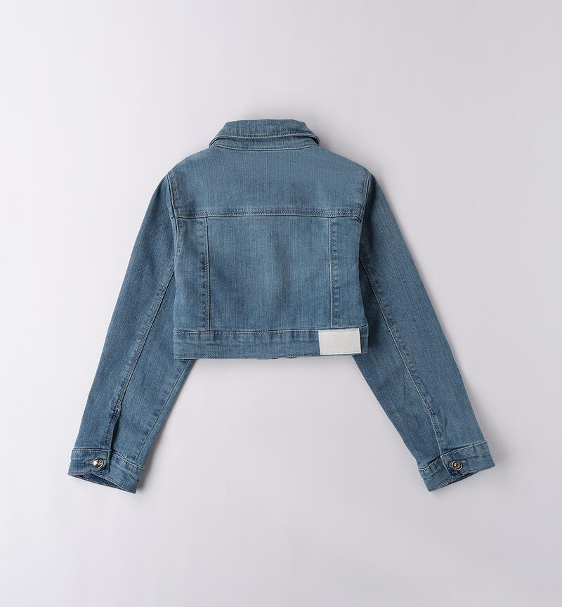 Girl's denim jacket LAVATO CHIARISSIMO-7300