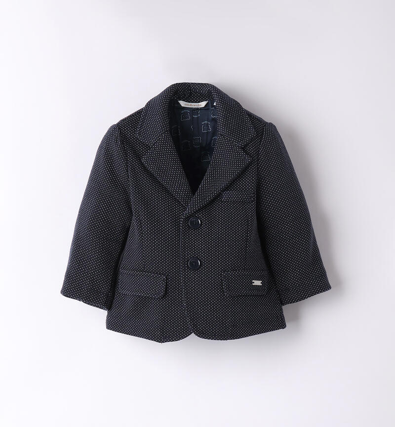 Elegant jacket for baby boy NAVY-3885