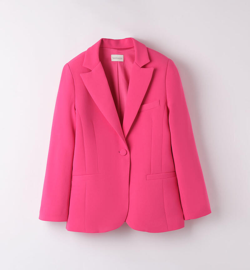 Girls' elegant jacket FUXIA-2445