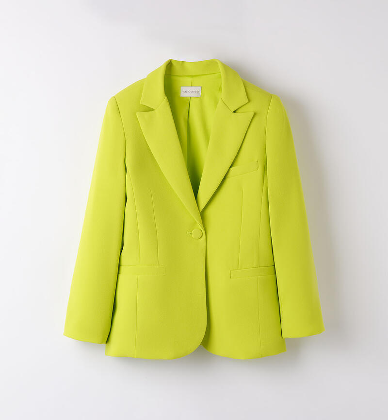 Girls' elegant jacket VERDE-5237