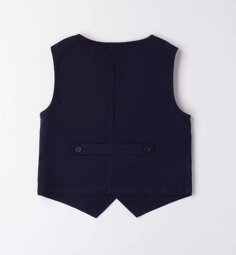 Gilet bambino elegante NAVY-3854