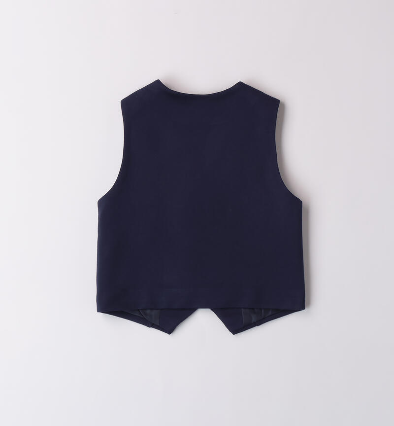 Gilet bambino elegante NAVY-3854