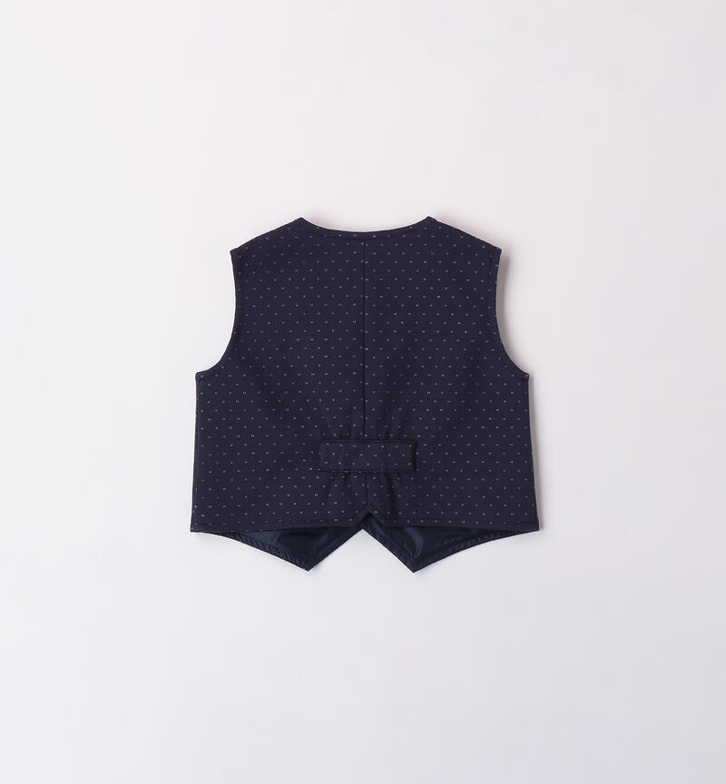 Gilet elegante neonato NAVY-3854