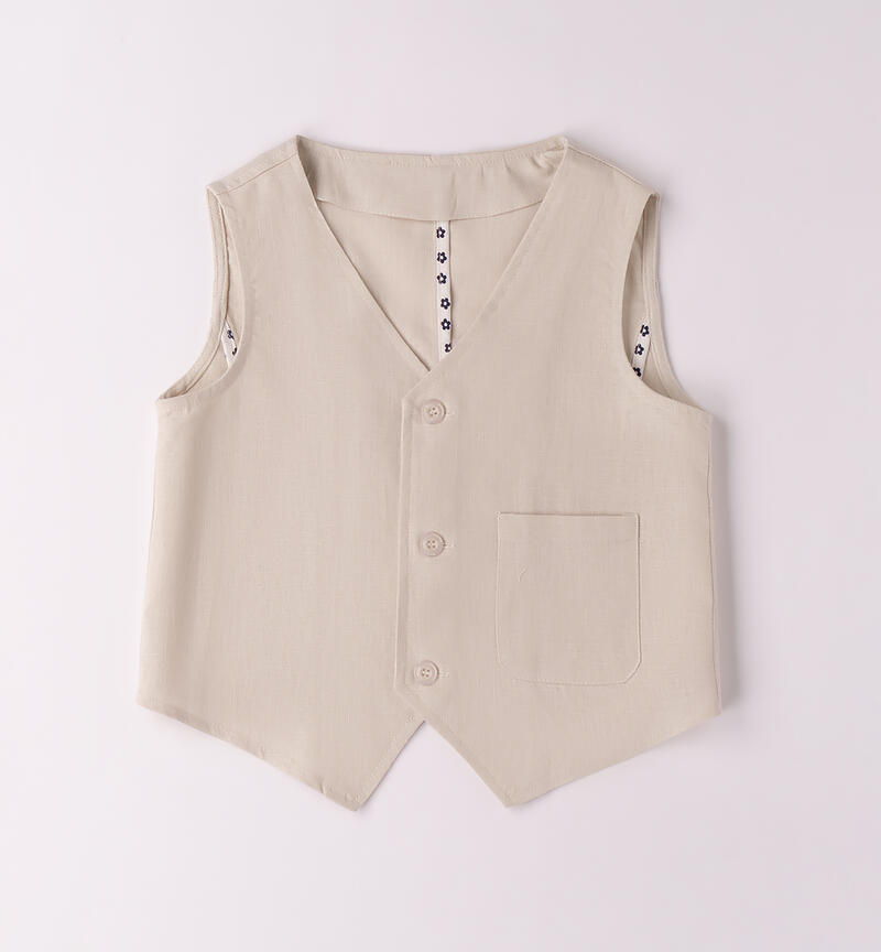 Gilet per bambino ECRU'-0432