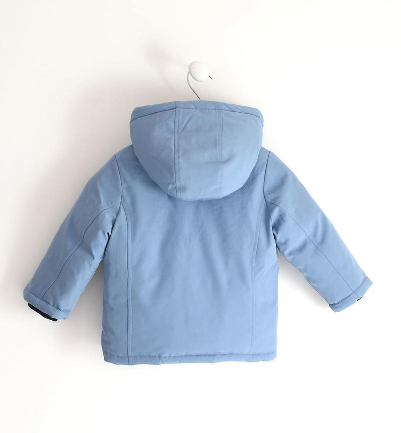 Giubbotto bambino tessuto tecnico da 9 mesi a 8 anni Sarabanda AZZURRO-3922