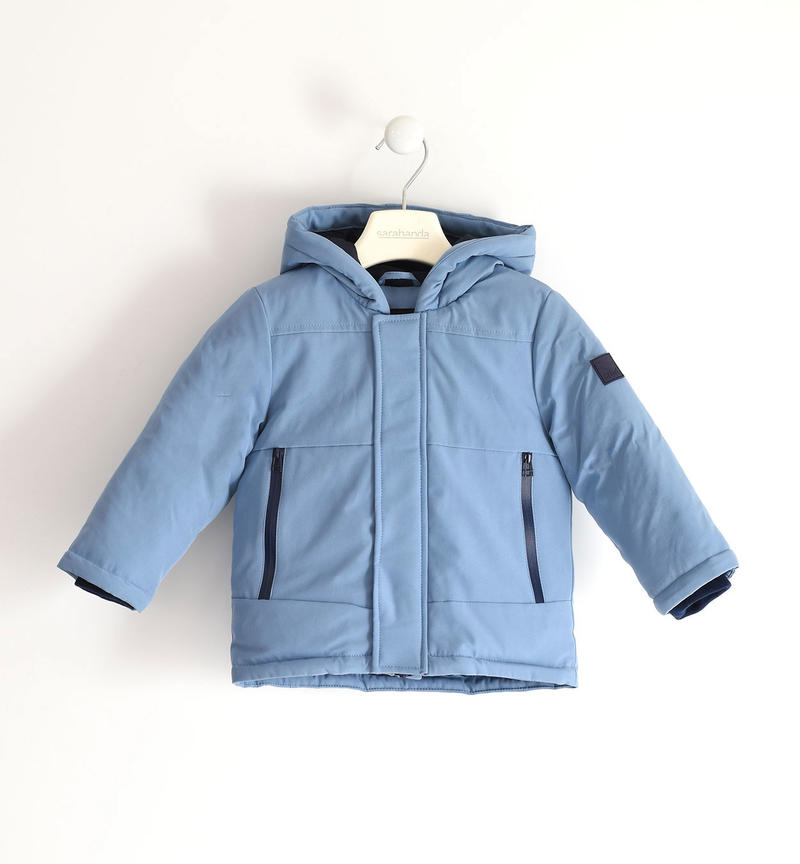 Giubbotto bambino tessuto tecnico da 9 mesi a 8 anni Sarabanda AZZURRO-3922