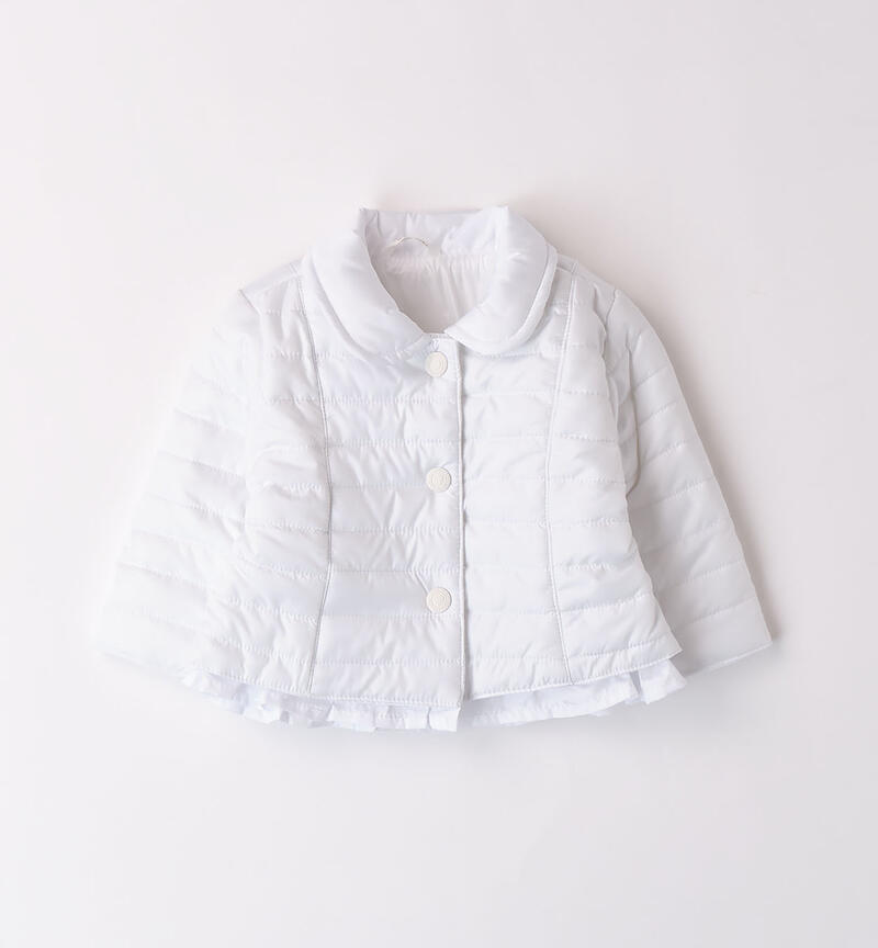 Girls' 100 gram padded jacket BIANCO-0113