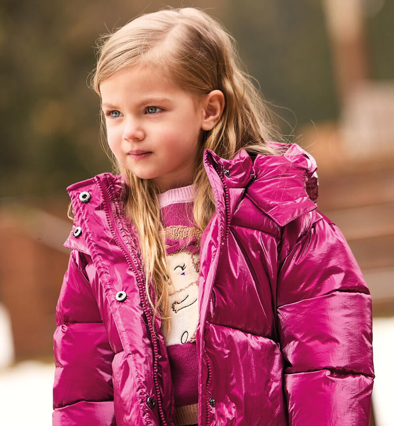 Padded jacket for girls ORCHIDEA-2834