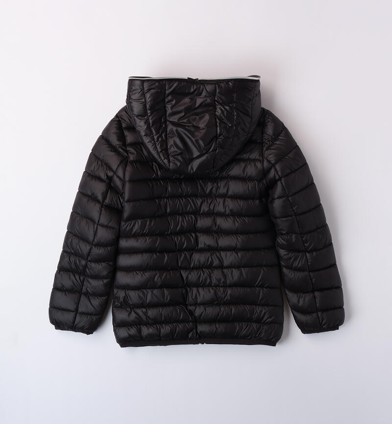 Padded jacket for girls NERO-0658