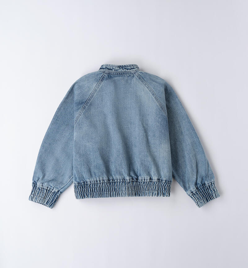 Girl's jeans jacket LAVATO CHIARISSIMO-7300