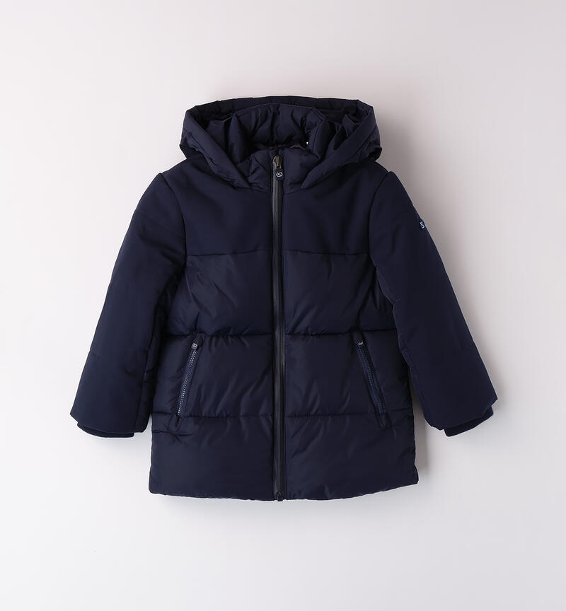 Giubbotto lungo per bambino NAVY-3854