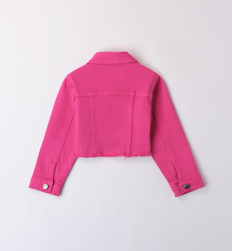 Girl's jacket Sarabanda FUXIA-2453