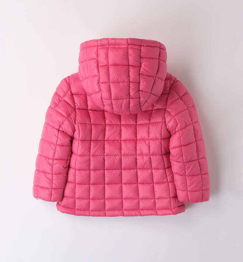 Reversible jacket for girls FUXIA-2432