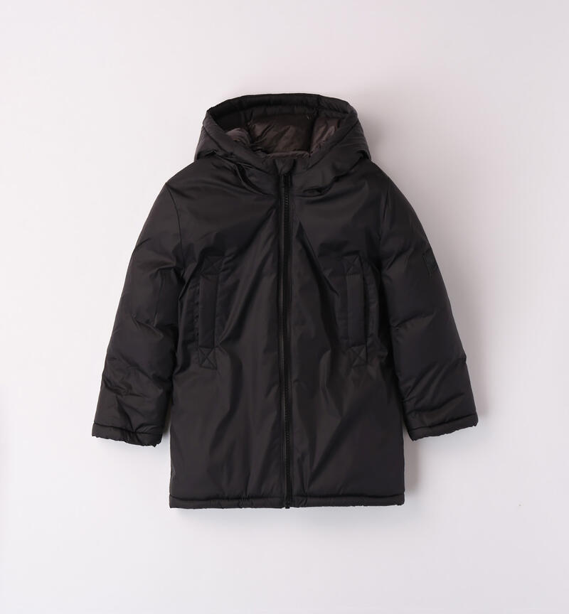 Sarabanda technical winter jacket for boys from 9 months to 8 years NERO-0658