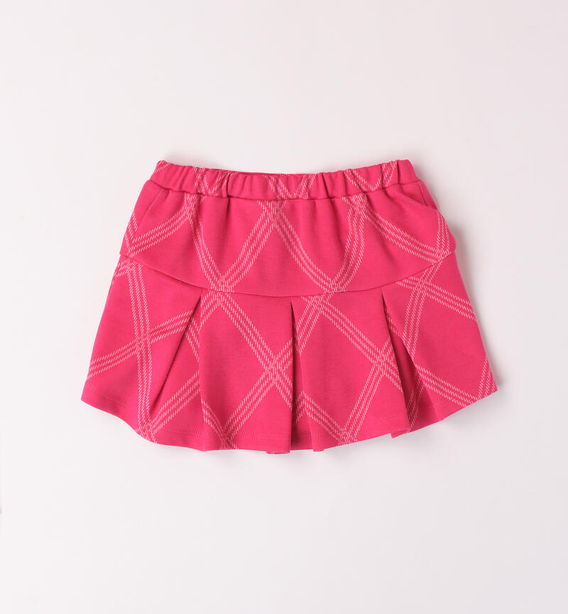 Skirt for girls FUXIA-2432