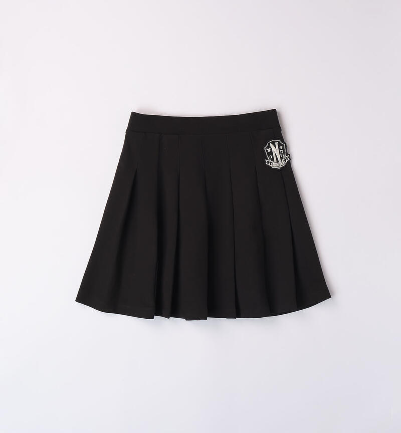 KNITTED SKIRT  NERO-0658