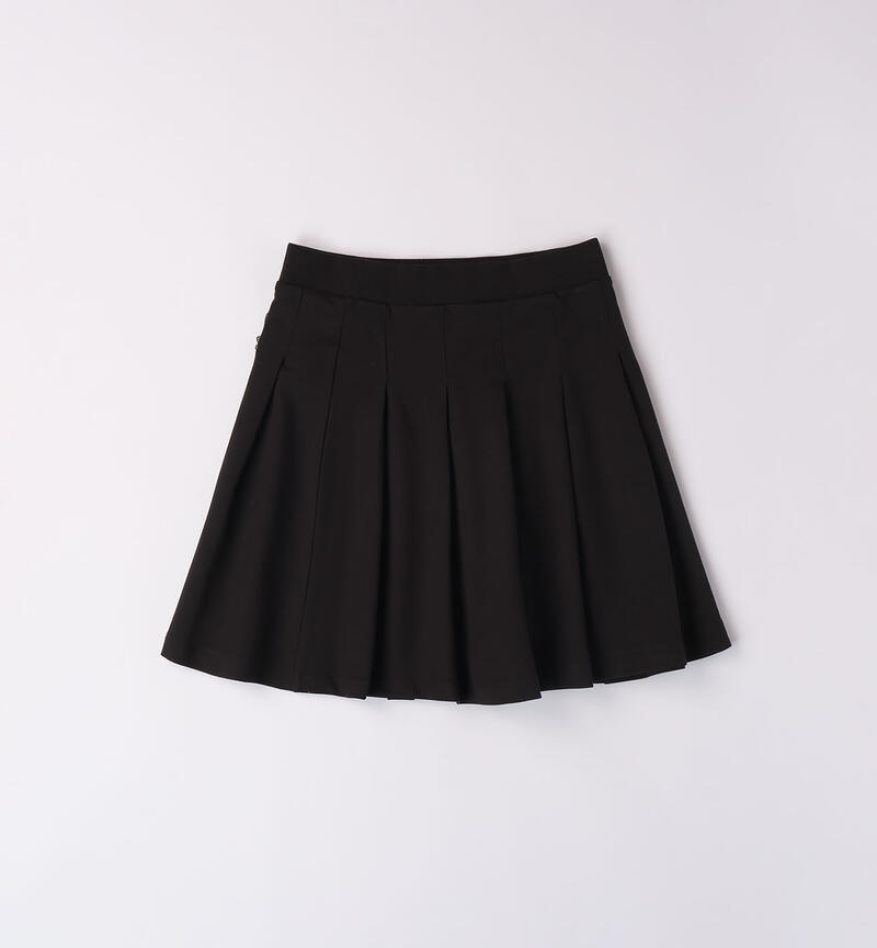 KNITTED SKIRT  NERO-0658