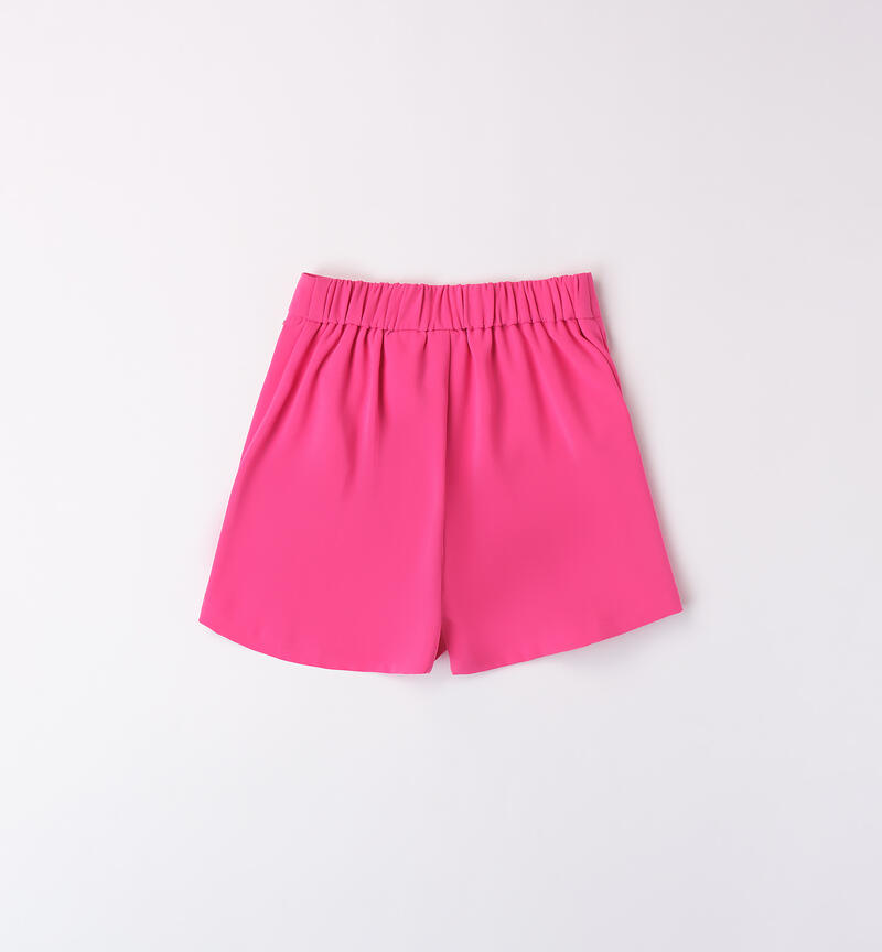 Gonna pantalone ragazza FUXIA-2445