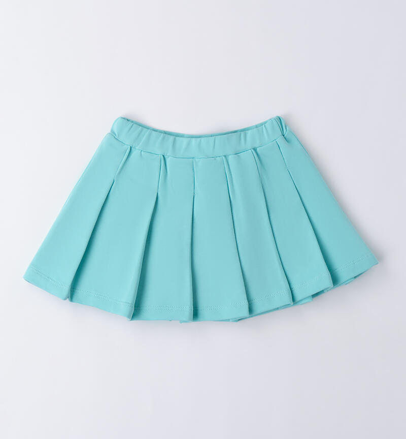 Gonna per bambina VERDE MENTA-4431