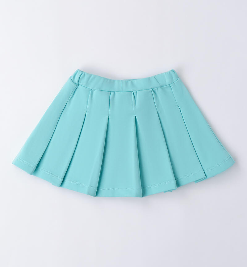 Gonna per bambina VERDE MENTA-4431