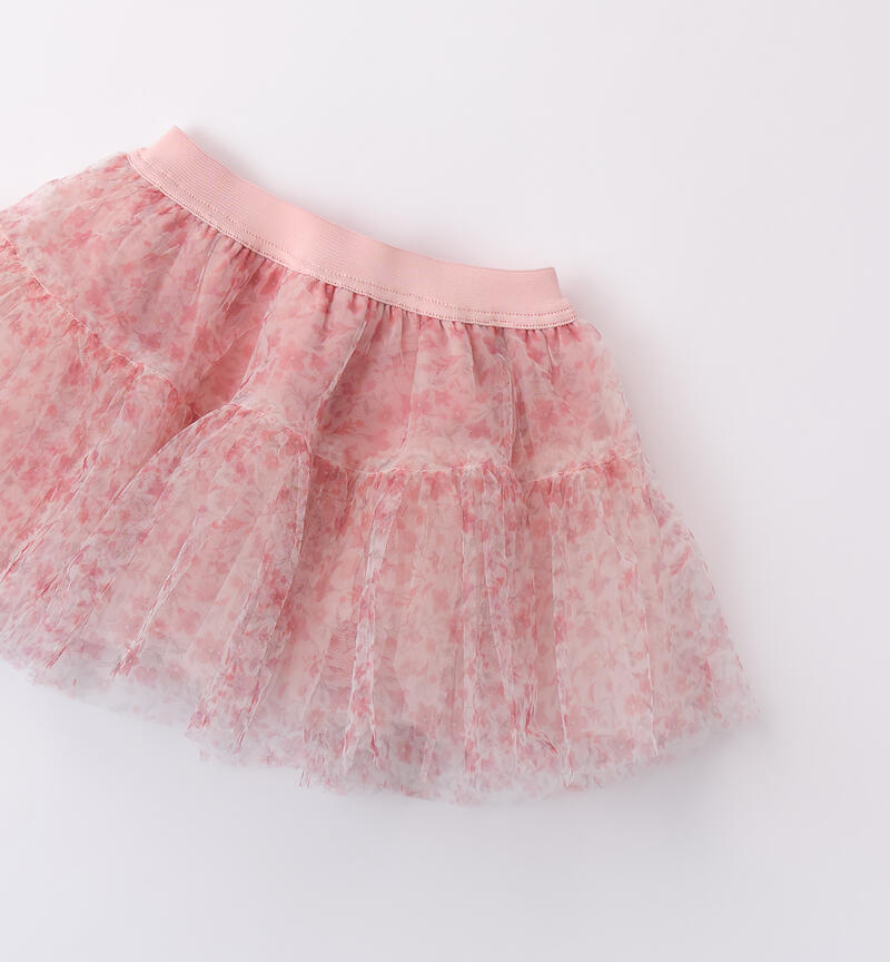 Tulle skirt for baby girl PANNA-ROSA-6ATW