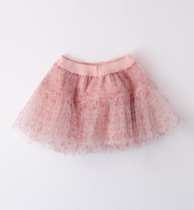 Tulle skirt for baby girl PANNA-ROSA-6ATW