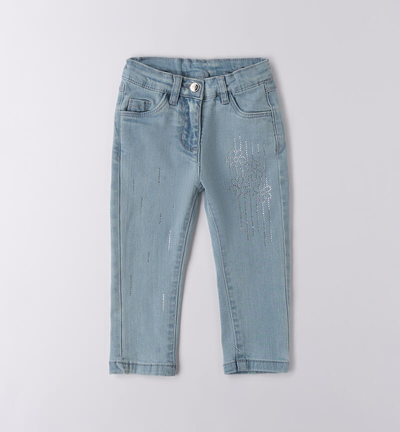 Jeans da bambina Sarabanda HEAVY BLEACHED-7299