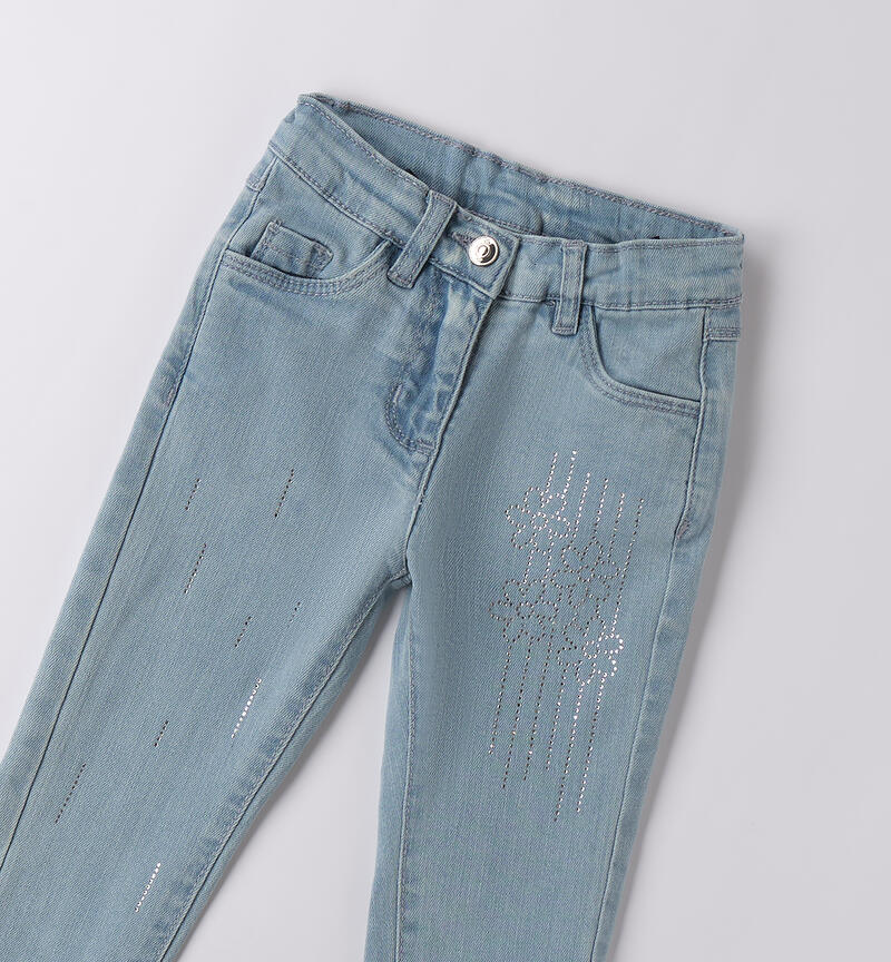 Jeans da bambina Sarabanda HEAVY BLEACHED-7299