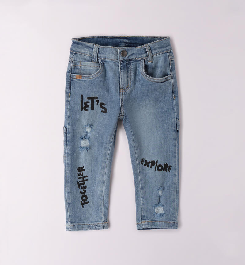 Jeans per bambino Sarabanda LAVATO CHIARISSIMO-7300