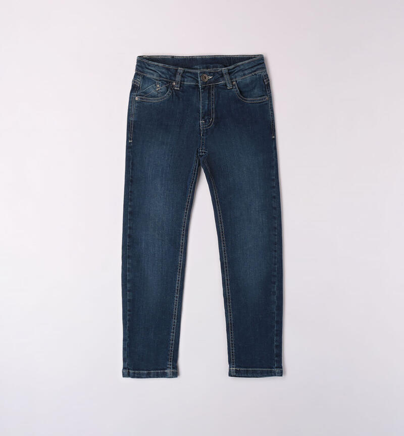 Jeans per ragazzo da 8 a 16 anni Sarabanda SOVRATINTO BEIGE-7180