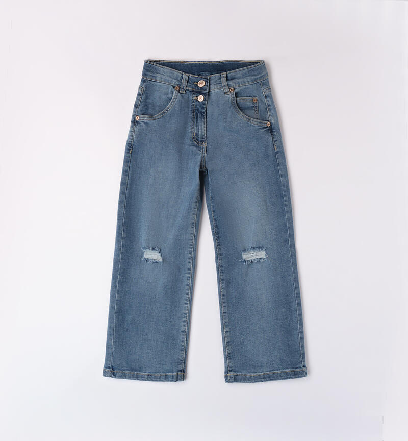 Jeans ragazza stretch STONE BLEACH-7350